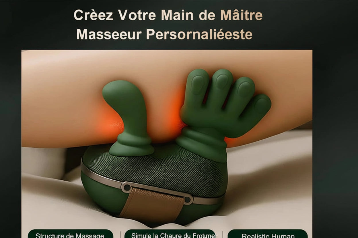 Masseur Cervical Bionique N7 - Massage Shiatsu Chauffant 3 Modes