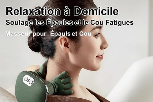 Masseur Cervical Bionique N7 - Massage Shiatsu Chauffant 3 Modes